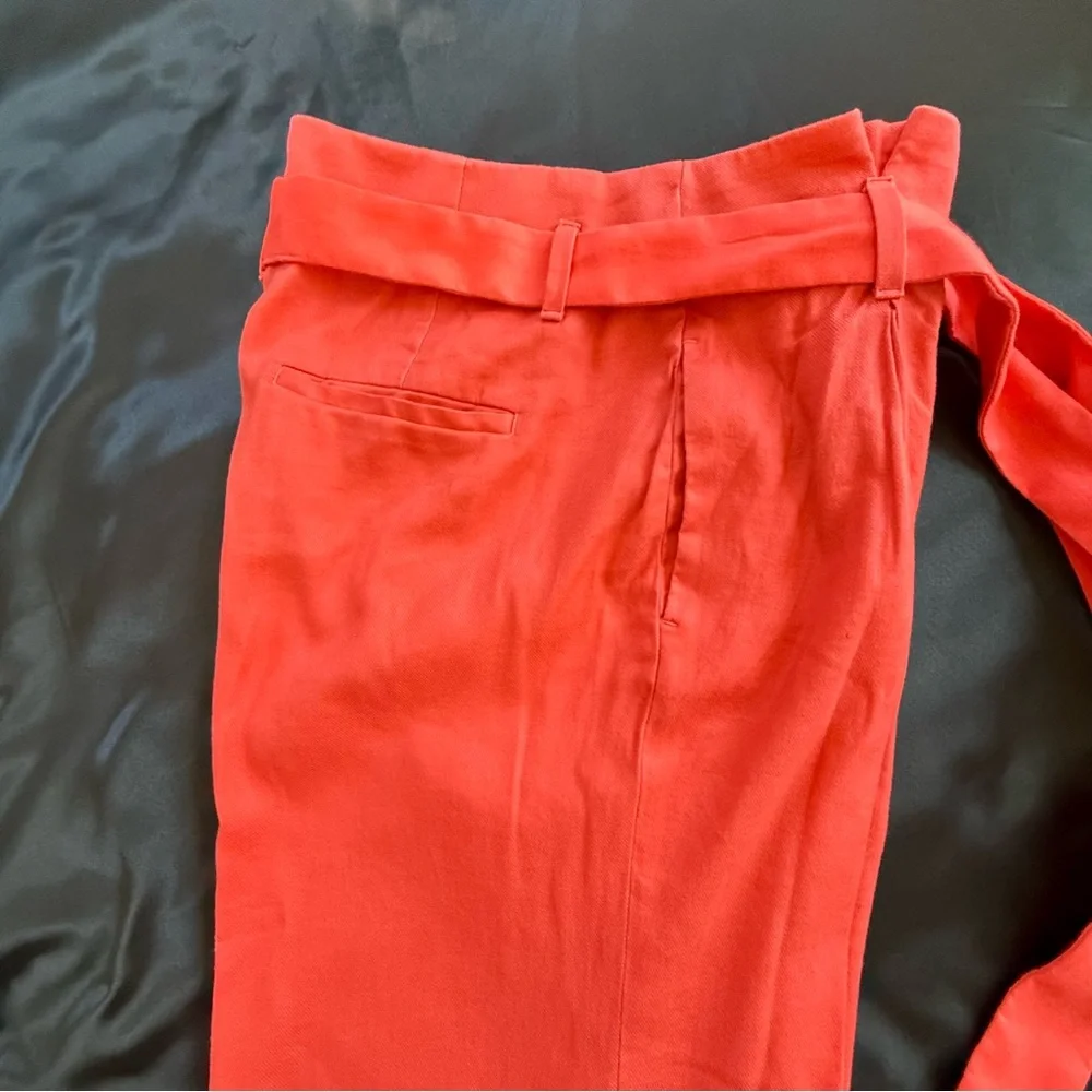 Banana‎ Republic High-Rise Wide-Leg Linen-Cotton Pant Size 12